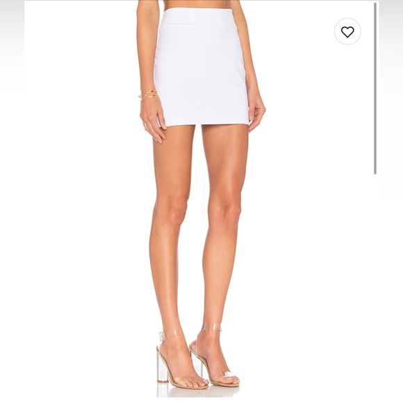SUSANA MONACO Slim Skirt - White - Picture 3 of 6